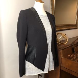 H&M Jacket W/ Leather Detail - Size 12